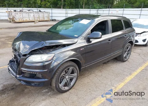 2013 Audi Q7 3.0T S Line Prestige из США, поврежденный, VIN WA1DGAFE1DD011586